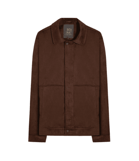 Jaqueta Suede Golf Classic Cafe