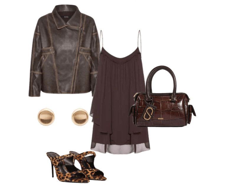 Look Dramático para Festa com amigos