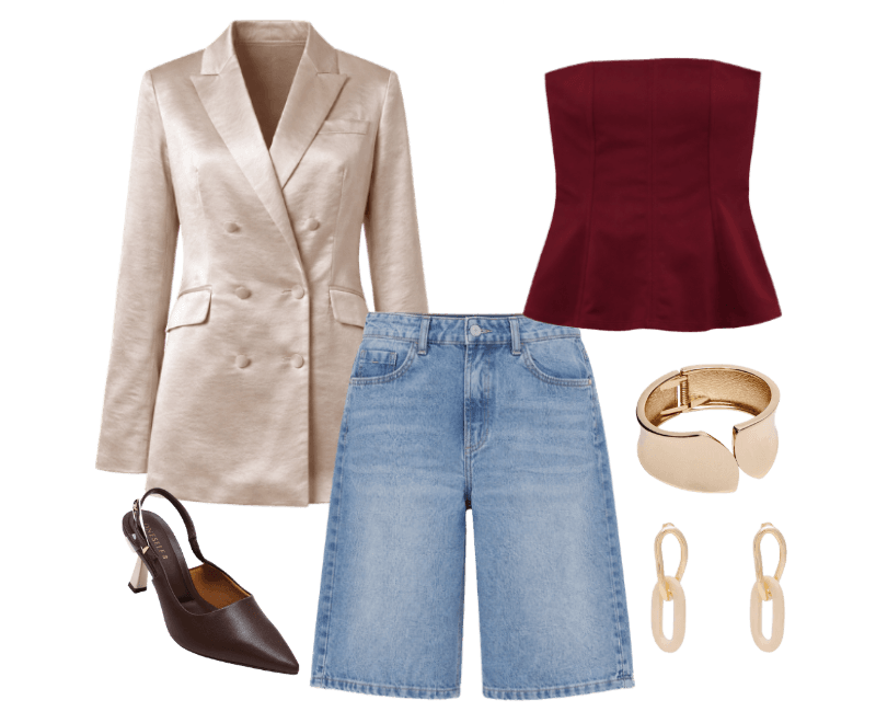 Look Contemporâneo para Date