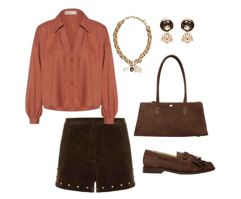 Look Elegante para Trabalho em casa