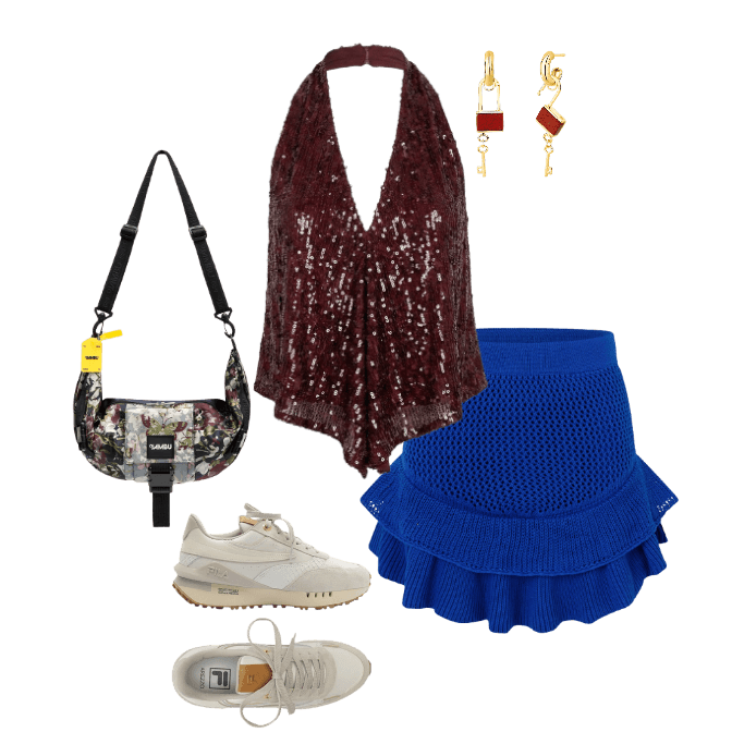 Look Dramático para Festa com amigos