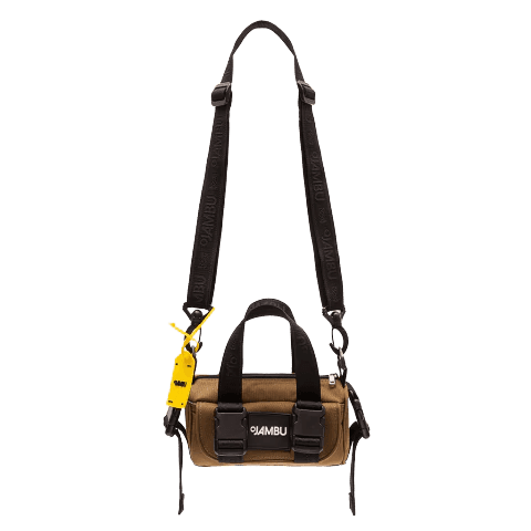 Bolsa Transversal Cordura Distrito Cor Caramelo