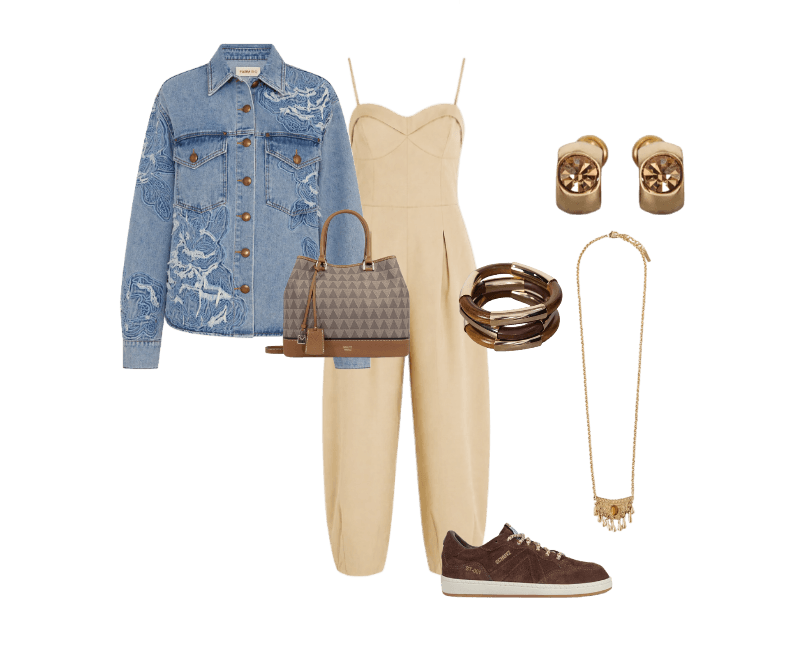 Look Esportivo para Almoço com familia