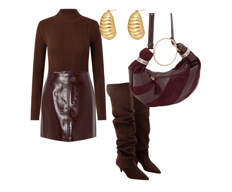 Look Dramático para Festa com amigos