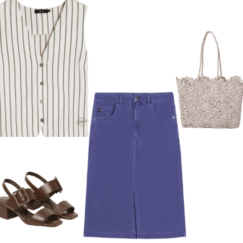 Look Magnético para Trabalho no escritório