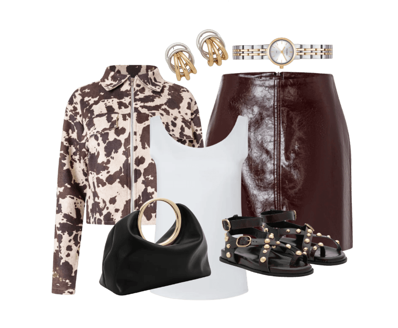 Look Dramático para Festa com amigos