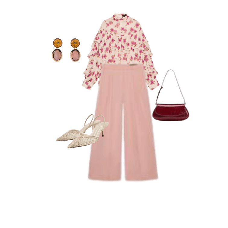 Look Romântico para Trabalho no escritório