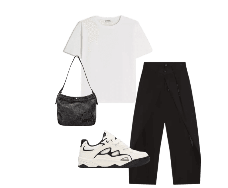 Look Dramático para Almoço com familia