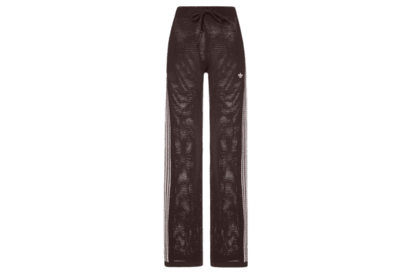 Calça Feminina Firebird Crochet Marrom Adidas Originals