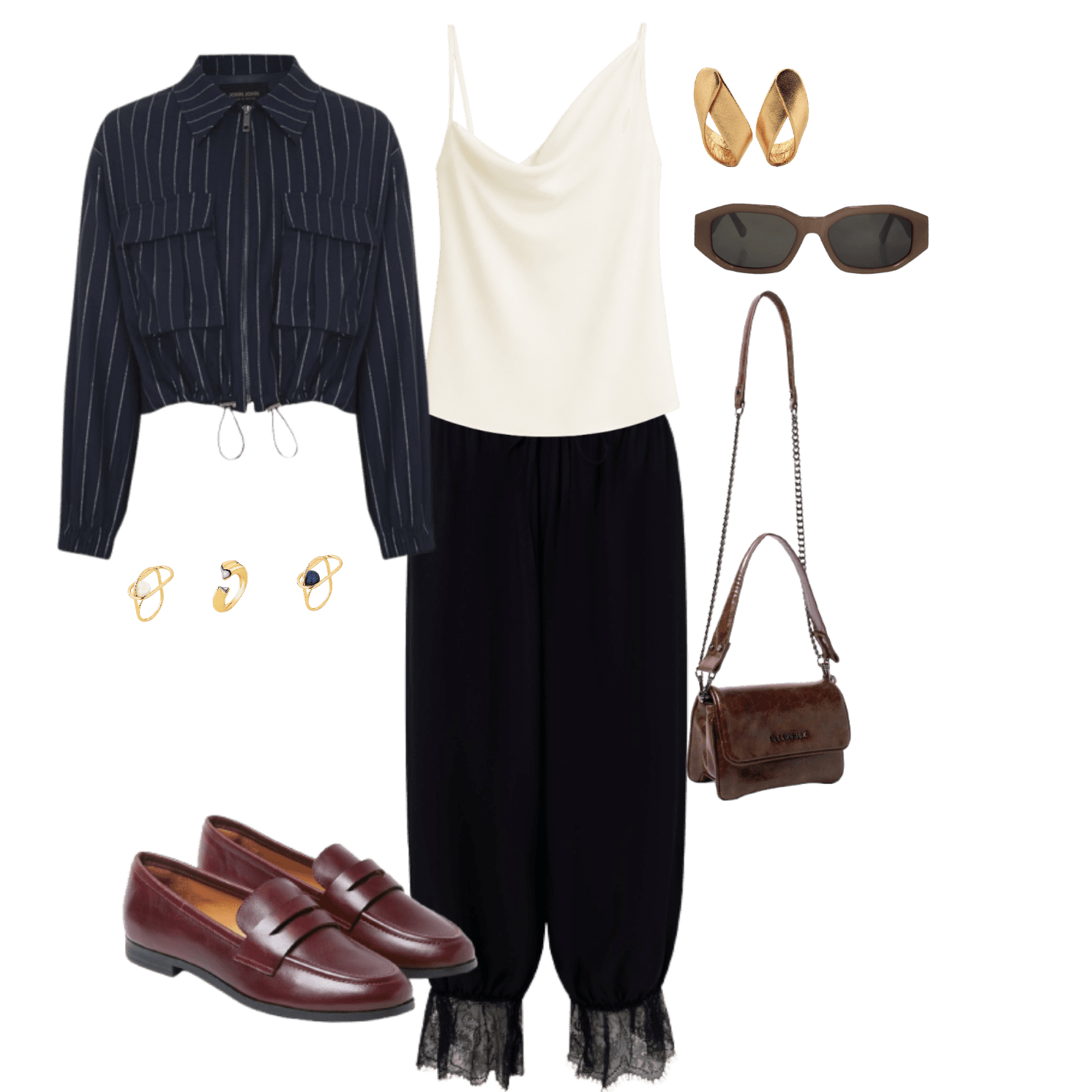 Look Dramático para Trabalho no escritório