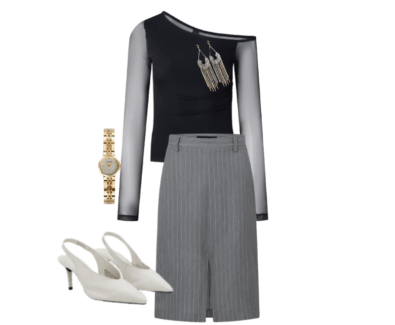 Look Magnético para Festa com amigos