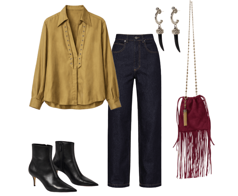 Look Magnético para Festa com amigos