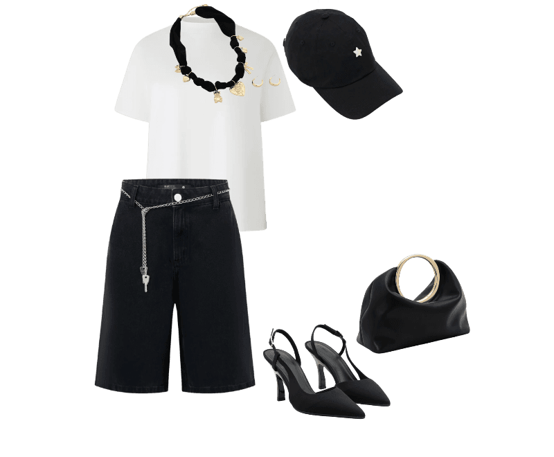 Look Magnético para Festa com amigos