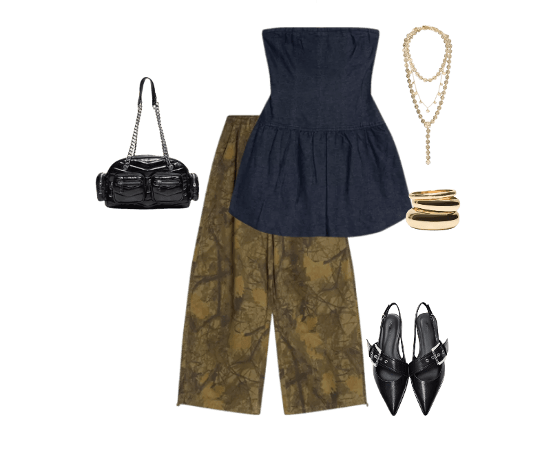 Look Dramático para Faculdade