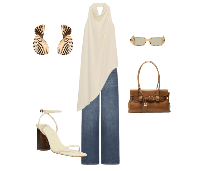 Look Magnético para Almoço com familia