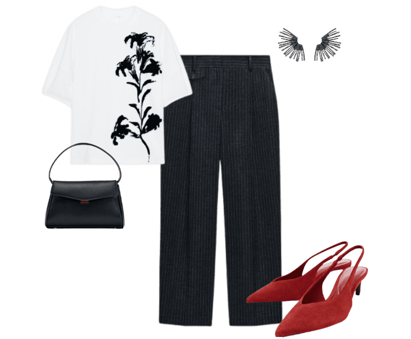 Look Dramático para Festa com amigos