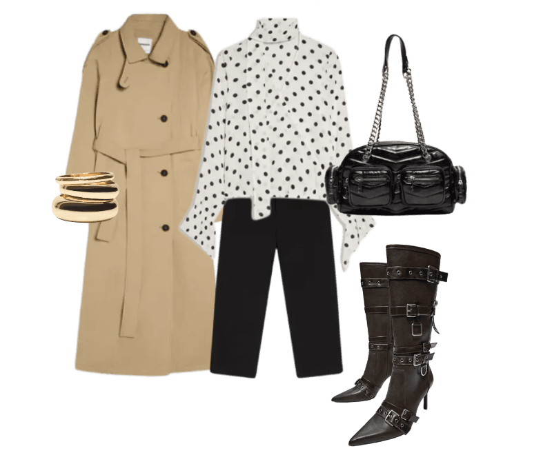 Look Dramático para Faculdade