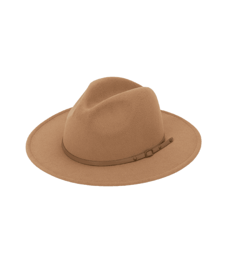 Chapéu Cowboy de Camurça com Detalhe de Fivela
