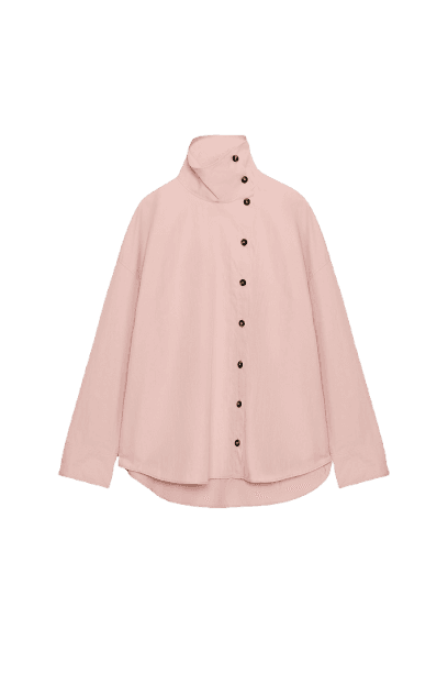 Camisa Cruzada com Botões
