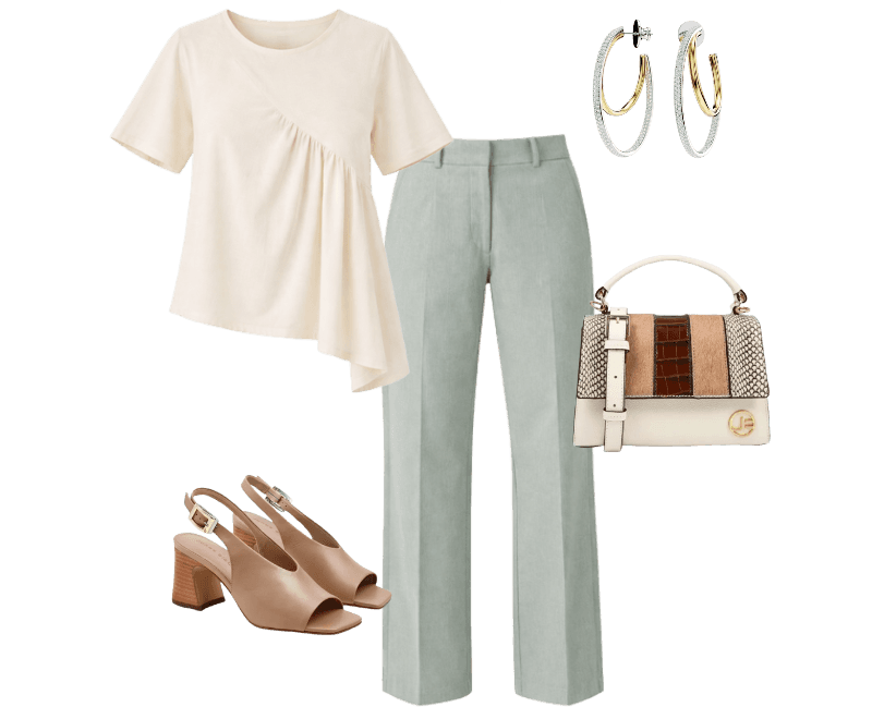 Look Contemporâneo para Trabalho no escritório