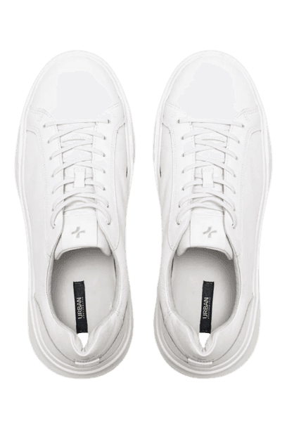 Tenis Couro Walk Branco