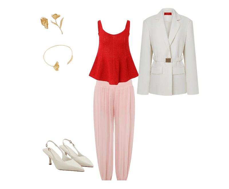 Look Romântico para Trabalho no escritório