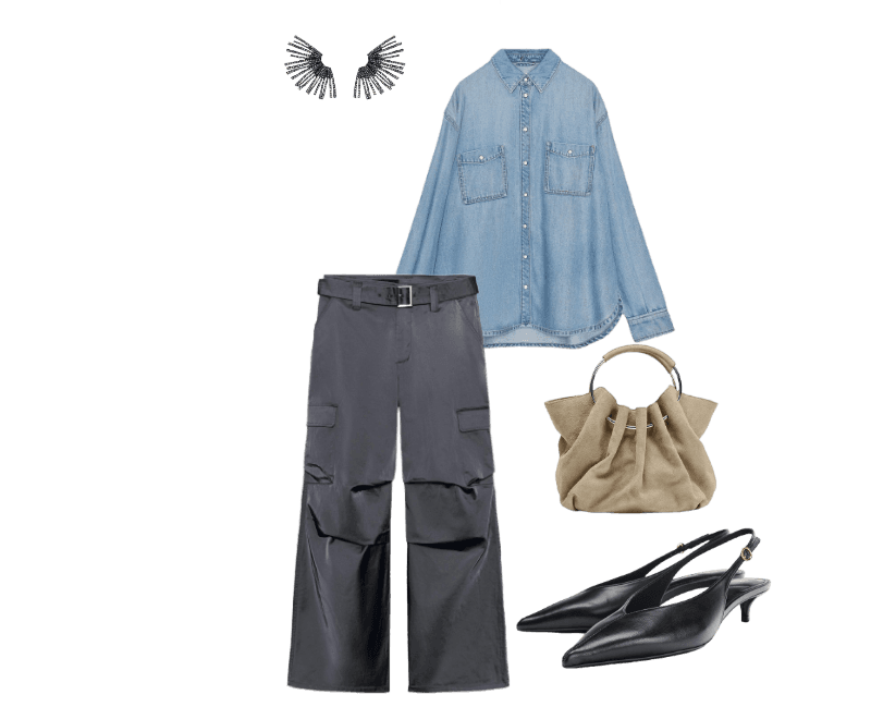 Look Dramático para Festa com amigos