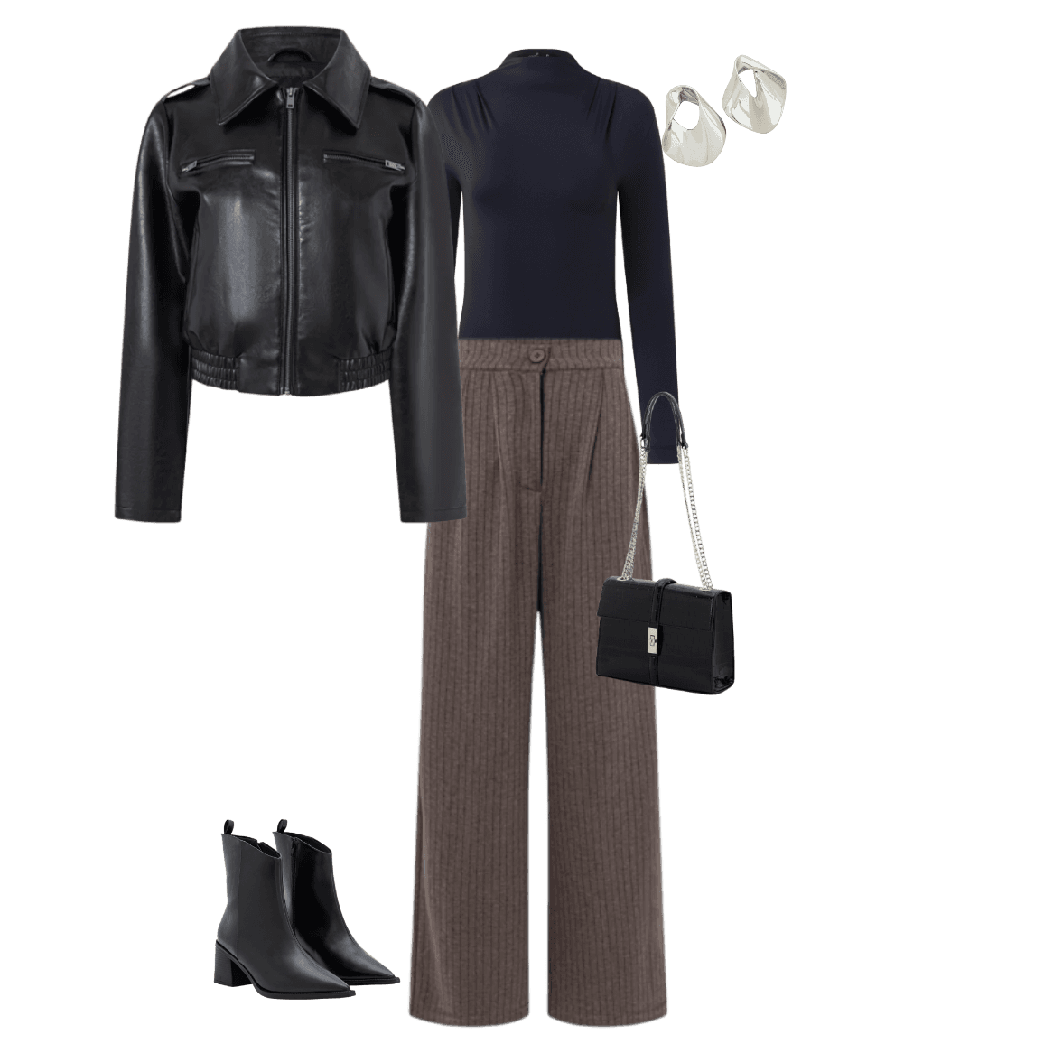 Look Dramático para Trabalho no escritório