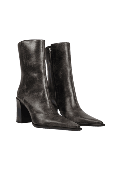 Bota Raffaela Couro Soft Preta - Schutz