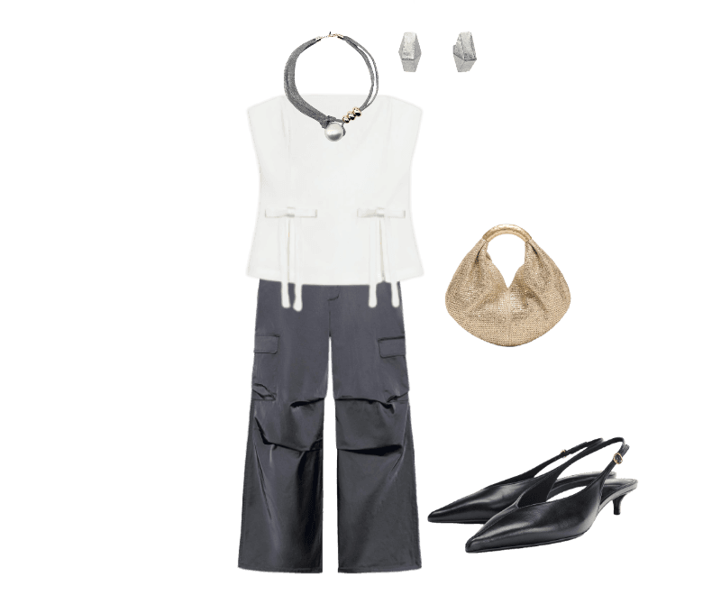 Look Magnético para Festa com amigos