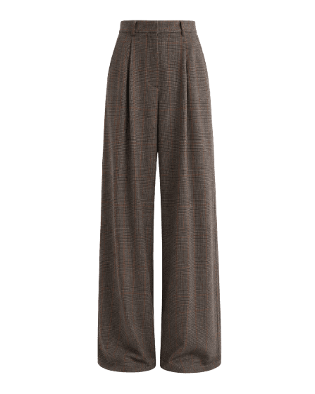 Calça Ampla Xadrez Larissa