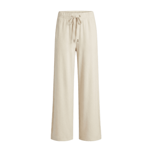 Calça reta feminina em modal - Bege Claro | Bia Parente - Special Edition