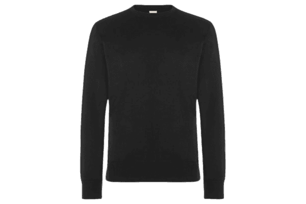 Moletom Masculino Regula Fit Gola Careca Preto Hering