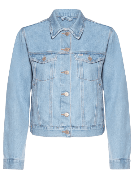 Jaqueta Feminina Classic Trucker Jacket BI8110 Azul Tommy Jeans