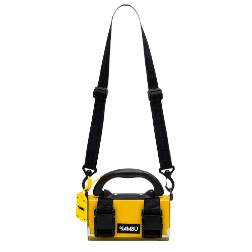 Bolsa Crossbody Jacquemilson Amarelo