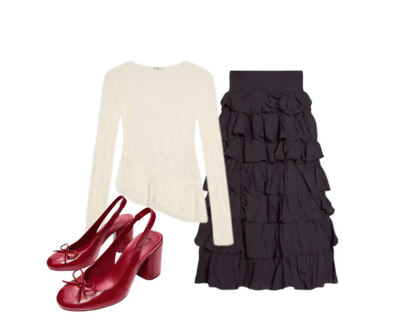 Look Romântico para Trabalho no escritório